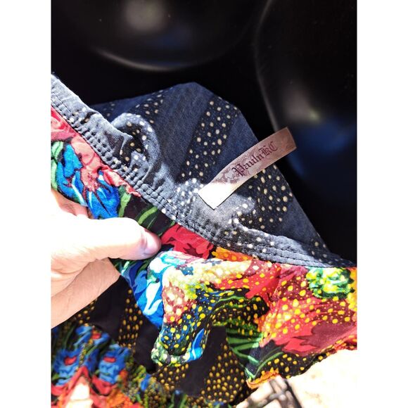 Spring Sale! Lot 28 is 3 fun Sz M dresses 1 off the shoulder tropical shorts - Picture 9 of 12